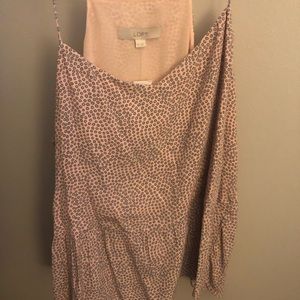 LOFT silk tank top